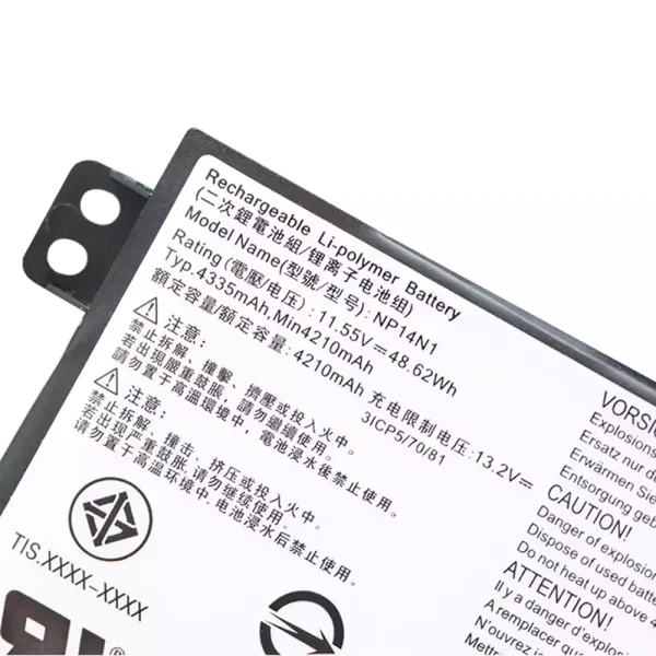 Pin Laptop GETAC NP14N1 - Hình ảnh 2