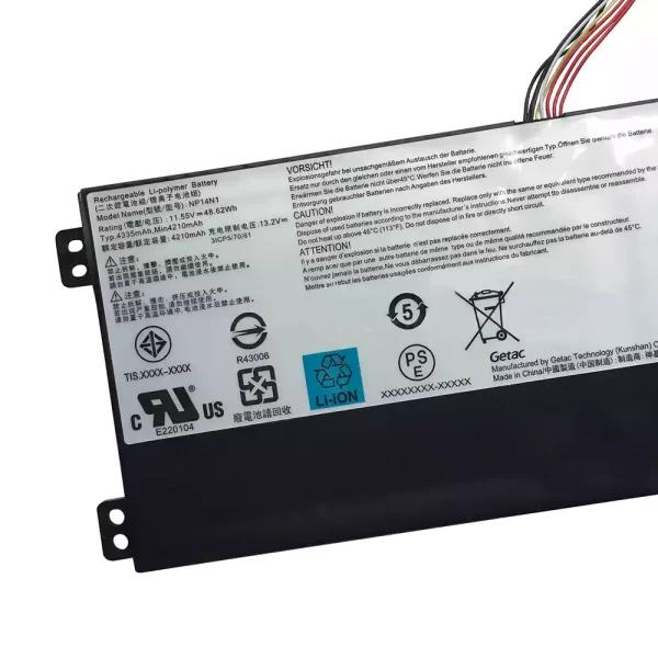 Pin Laptop GETAC NP14N1 - Hình ảnh 3