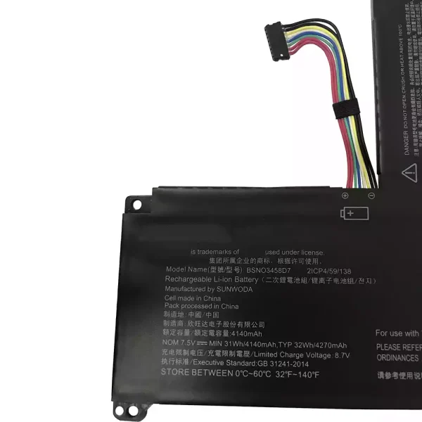 Pin Laptop LENOVO BSNO3458D7 - Hình ảnh 3
