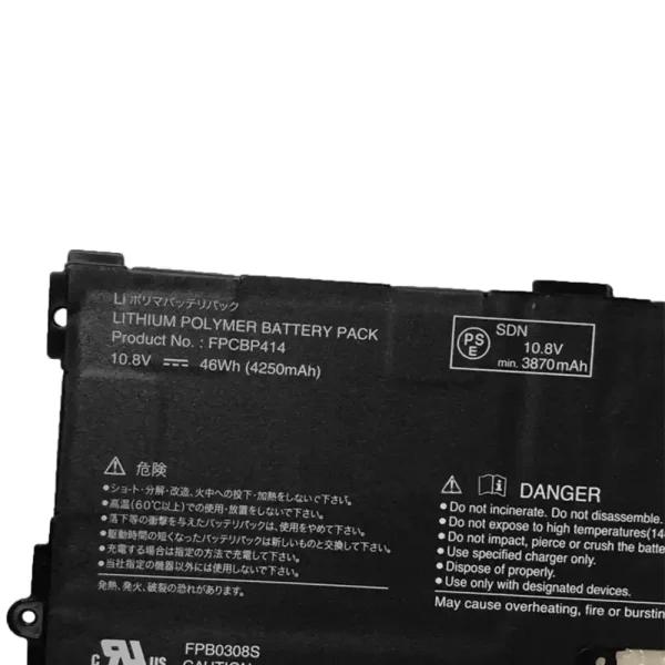 Pin Laptop FUJITSU Q704 - Hình ảnh 3