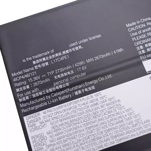 Pin Laptop LENOVO Yoga S730,Yoga S730-13IWL - Hình ảnh 3