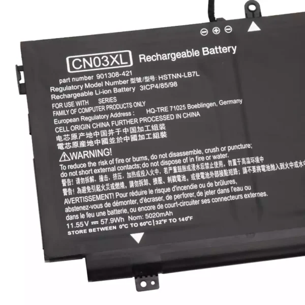 Pin Laptop HP CN03XL - Hình ảnh 3
