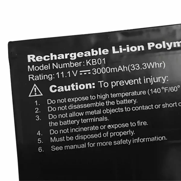 Pin Laptop Getac Gaution KB01 - Hình ảnh 3
