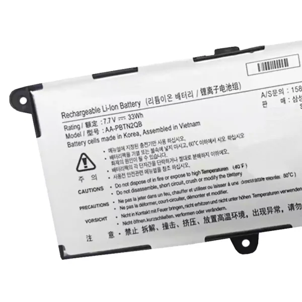 Pin Laptop SAMSUNG AA-PBTN2QB - Hình ảnh 3