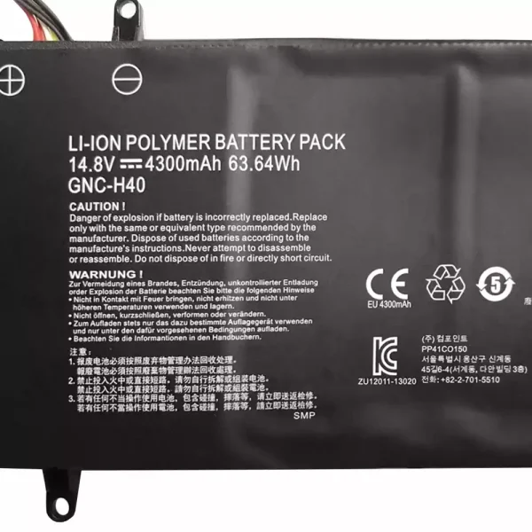 Pin Laptop Gigabyte P34V2 - Hình ảnh 2