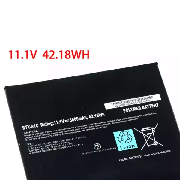 Pin Laptop MSI BTY-S1C - Hình ảnh 3