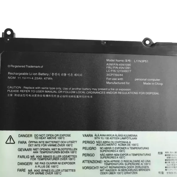 Pin Laptop LENOVO T430U,V490U,V590U - Hình ảnh 2