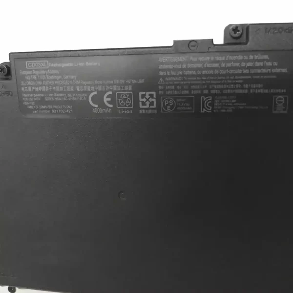 Pin Laptop HP HSTNN-IB8B,HSTNN-LB8F,HSTNN-UB7K - Hình ảnh 3