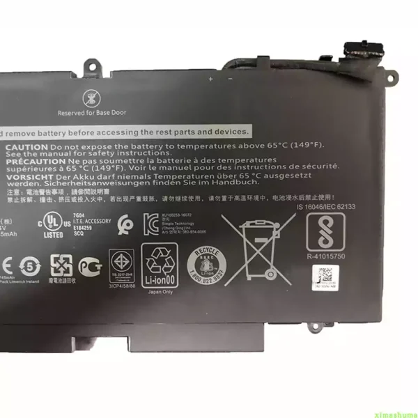 Pin Laptop DELL 71TG4 - Hình ảnh 4