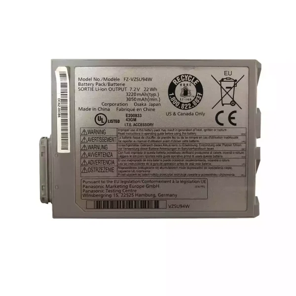 Pin Laptop PANASONIC Toughpad FZ-B2,Toughpad FZ-M1