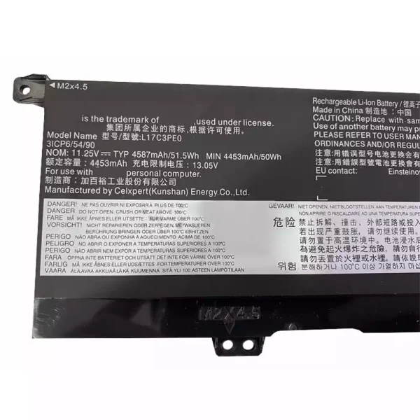 Pin Laptop LENOVO L17C3PE0,L17L3PE0 - Hình ảnh 3