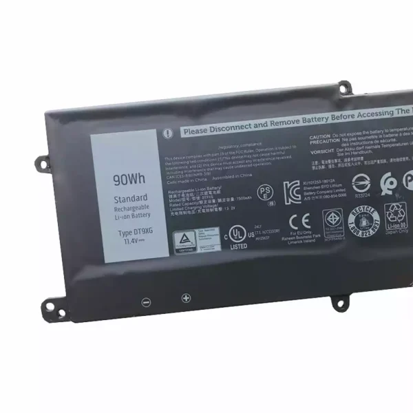 Pin Laptop DELL Alienware Area,Alienware Area-51m,ALWA51M,07PWXV - Hình ảnh 3