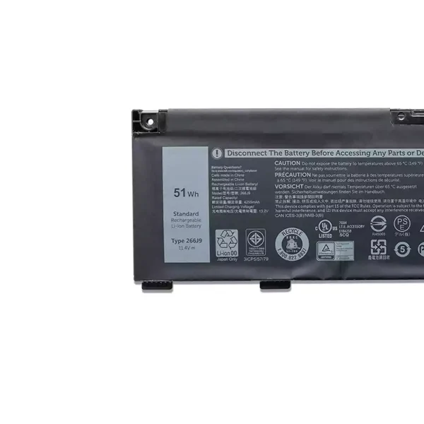 Pin Laptop DELL 266J9 - Hình ảnh 3