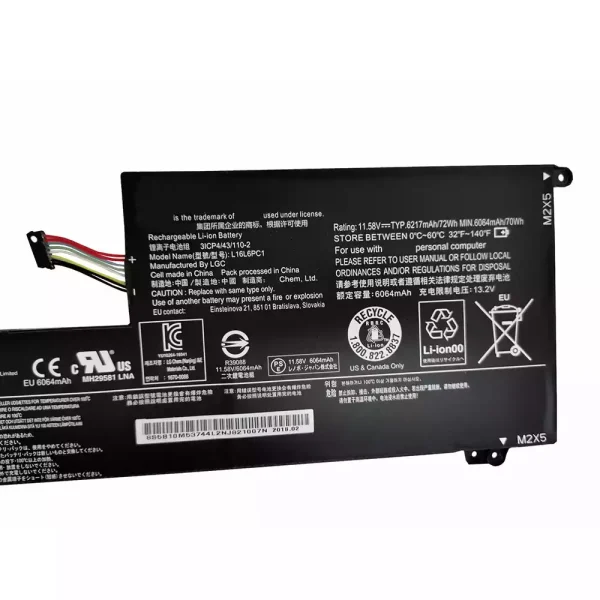 Pin Laptop LENOVO L16L6PC1 - Hình ảnh 3