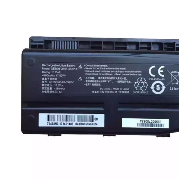 Pin Laptop MACHENIKE F117-F2k/F1K,MECHREVO X6Ti-s,X7Ti-s,Shinelon T1TI-781SN3 - Hình ảnh 3