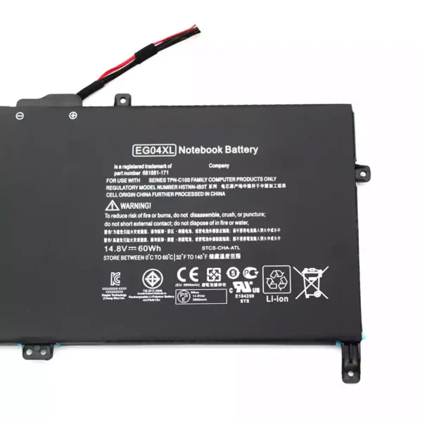 Pin Laptop HP TPN-C103,TPN-C108 - Hình ảnh 3