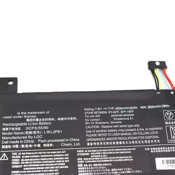 Pin Laptop LENOVO L16L2PB1,L16C2PB2 - Hình ảnh 3