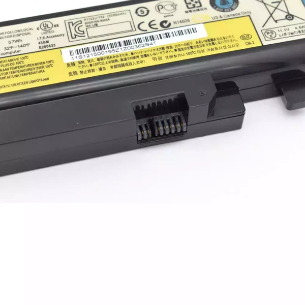 Pin Laptop LENOVO Y460 Y460A Y460C Y460N Y460P Y560 Y560A - Hình ảnh 4