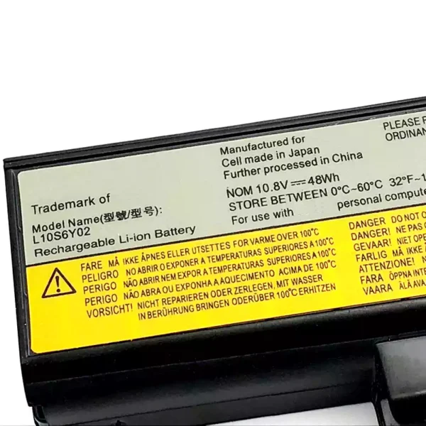 Pin Laptop LENOVO Y470 Y570 Y470A Y471 Y570G/A - Hình ảnh 2