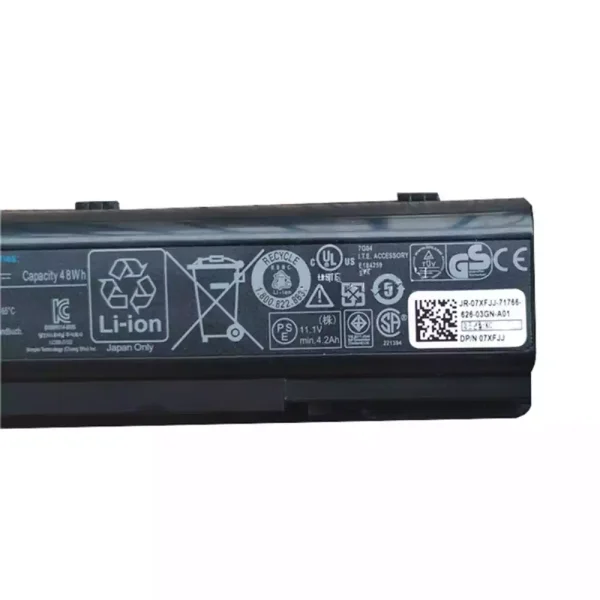 Pin Laptop DELL F287H - Hình ảnh 3