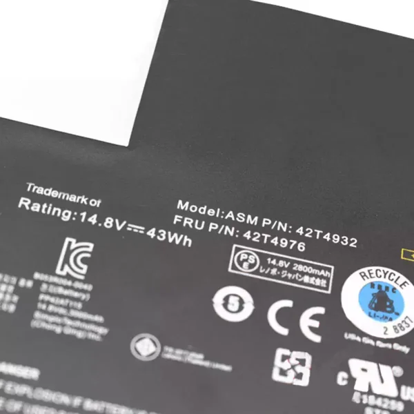 Pin Laptop Lenovo ThinkPad E220S S220 - Hình ảnh 3