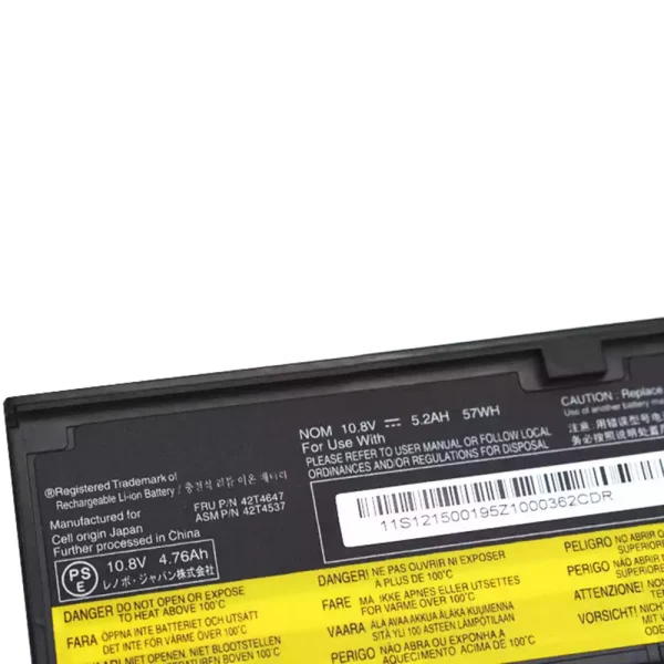 Pin Laptop Lenovo ThinkPad X200 X200S X201 X201I X201S - Hình ảnh 3