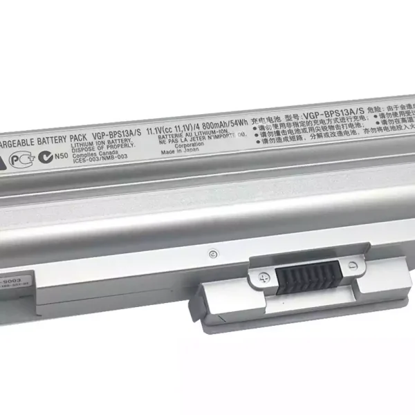 Pin Laptop SONY VGP-BPS13A/S - Hình ảnh 3