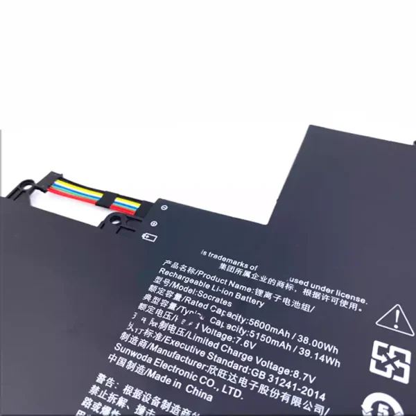Pin Laptop Lenovo Socrates,5B10L54987 - Hình ảnh 3