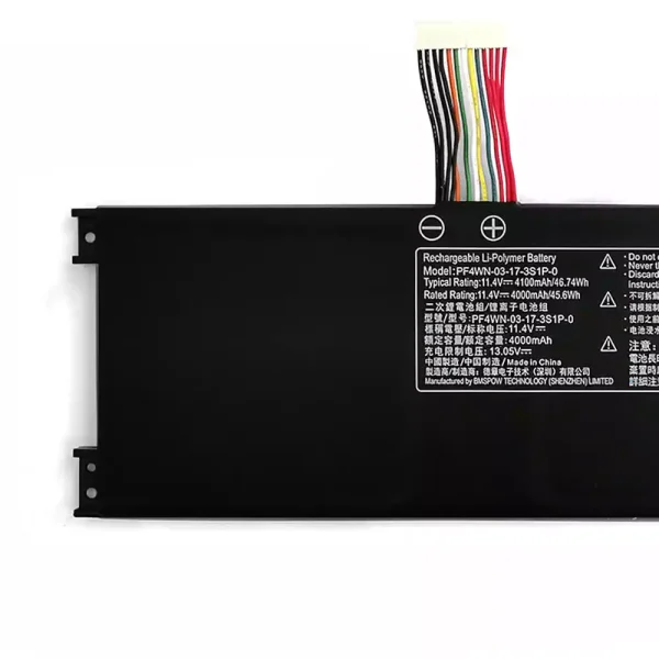 Pin Laptop PF4WN-03-17-3S1P-0 - Hình ảnh 3