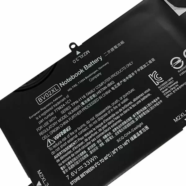 Pin Laptop HP HSTNN-IB6Q TPN-I116 775624-1C1 776621-001 - Hình ảnh 3