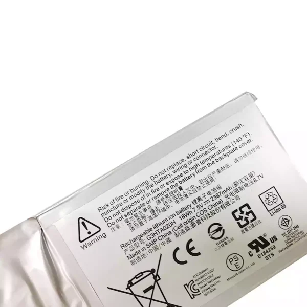 Pin Laptop Microsoft G3HTA020H,G3HTA044H,DAK822470K - Hình ảnh 2