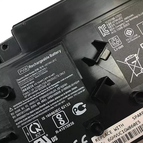 Pin Laptop HP PV06 922200-421 HSTNN-LB7Z - Hình ảnh 3