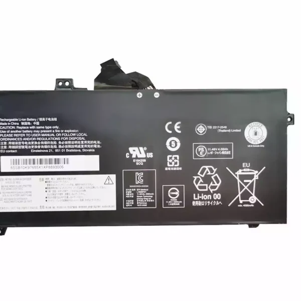 Pin Laptop LENOVO 02DL017 02DL018 02DL019 02DL020,SB10K97655 - Hình ảnh 4