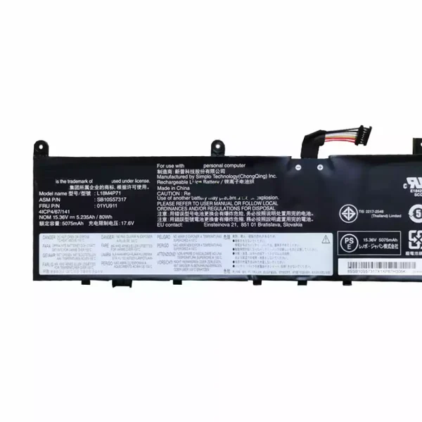 Pin Laptop LENOVO ThinkPad P1 2019 - Hình ảnh 3