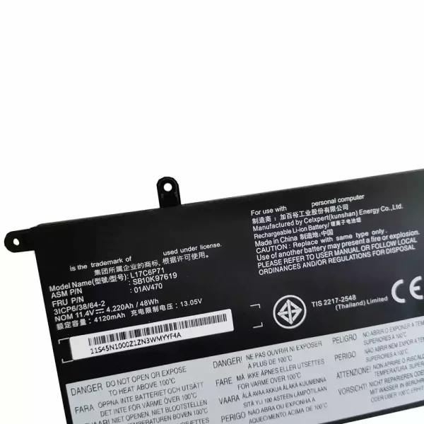 Pin Laptop LENOVO L17C6P71,L17M6P71 - Hình ảnh 3