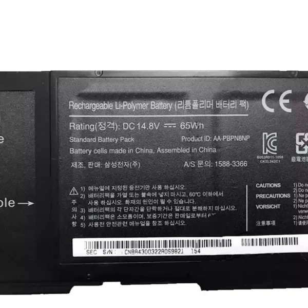 Pin Laptop SAMSUNG NP700Z3A NP700Z4A NP700Z3C - Hình ảnh 3