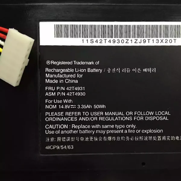 Pin Laptop LENOVO ThinkPad E420S,ThinkPad S420S - Hình ảnh 3
