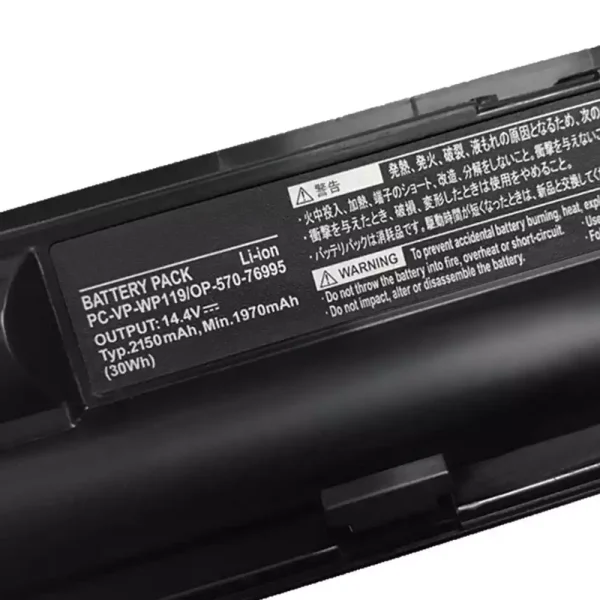 Pin Laptop NEC PC-VP-WP119,OP-570-76995 - Hình ảnh 3
