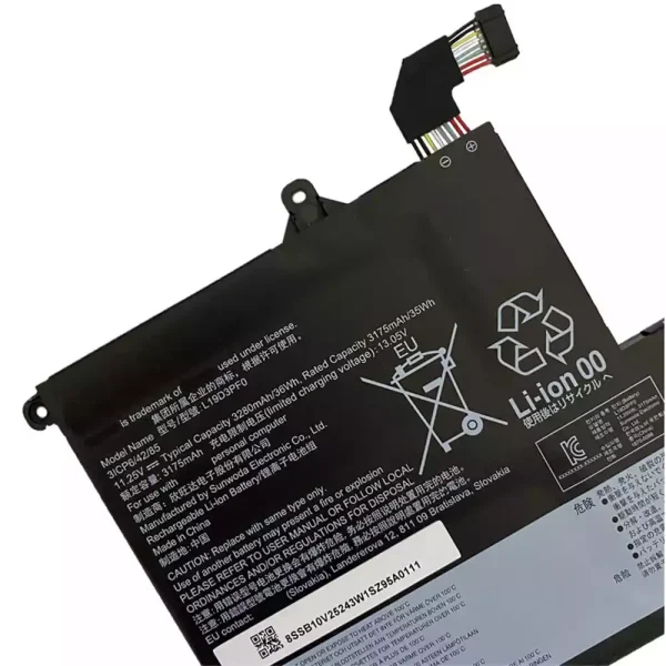 Pin Laptop LENOVO 5B10W67261,SB10W67377,SB10V25234,Wei 6-14-IML - Hình ảnh 4