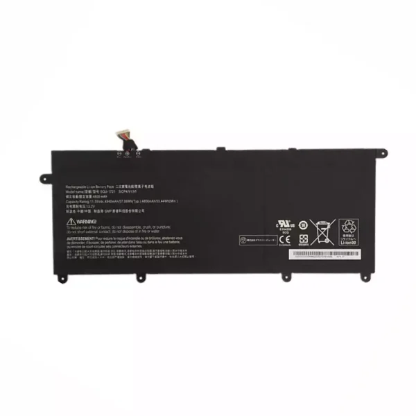 Pin Laptop Hasee SQU-1721,3ICP4/91/91