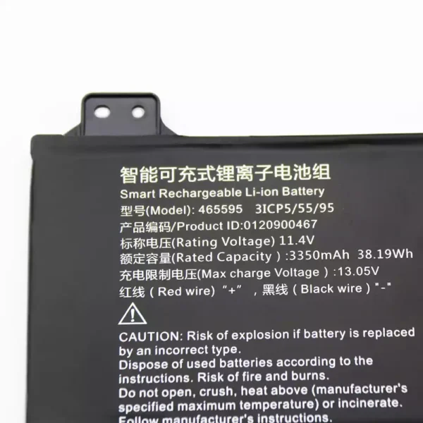 Pin Laptop HP 465595,585490,3ICP5/55/95 - Hình ảnh 3