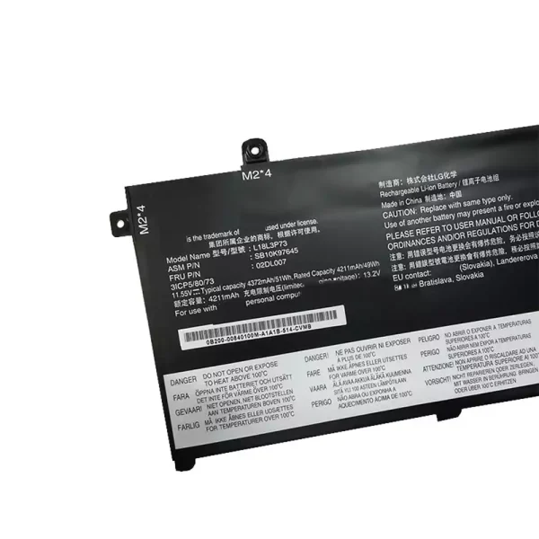 Pin Laptop LENOVO SB10K97645 SB10K97646 02DL007 02DL008 - Hình ảnh 2