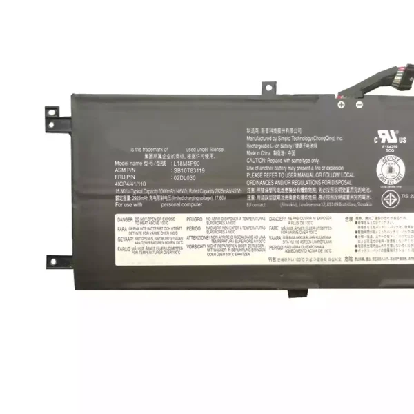 Pin Laptop LENOVO ThinkPad L13 - Hình ảnh 3