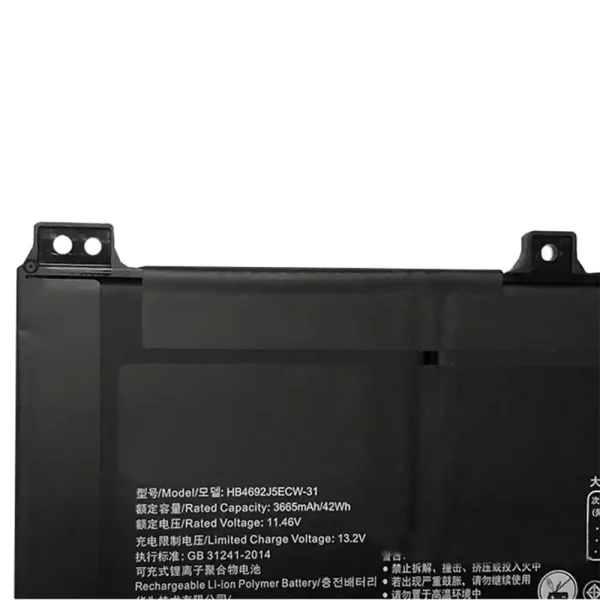 Pin Laptop HUAWEI HB4692J5ECW-31 - Hình ảnh 3