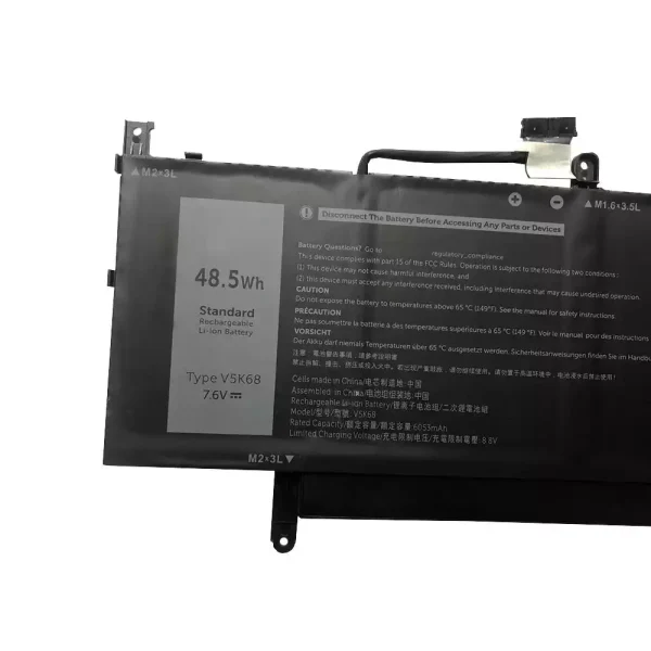 Pin Laptop DELL V5K68 - Hình ảnh 3