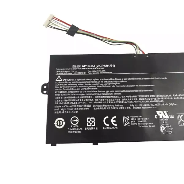 Pin Laptop Acer AP16L8J - Hình ảnh 3