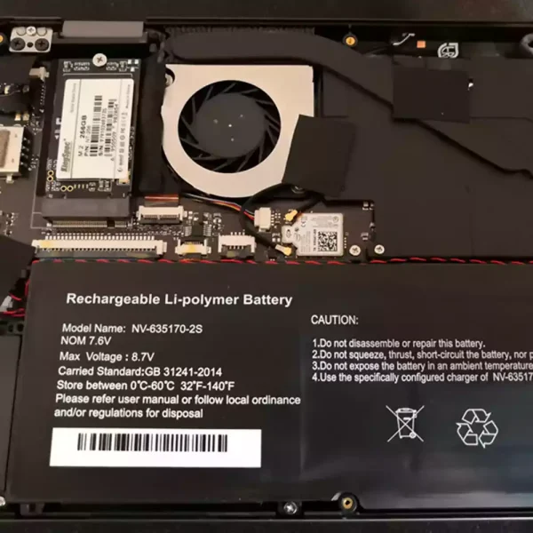 Pin Laptop CHUWI NV-635170-2S - Hình ảnh 2