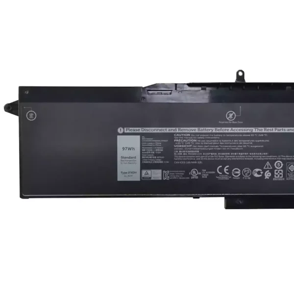 Pin Laptop Dell 1FXDH - Hình ảnh 3