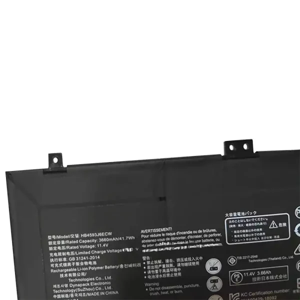 Pin Laptop HUAWEI HB4593J6ECW - Hình ảnh 3