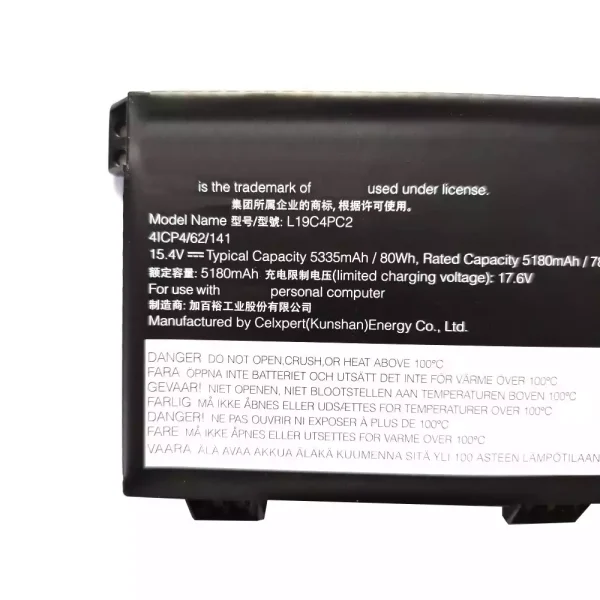 Pin Laptop LENOVO SB10W86188,SB10W86197,SB10W86199 - Hình ảnh 3